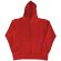 Sudadera Capucha mujer personalizada roja