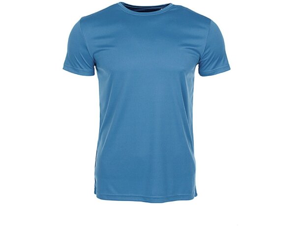 Camiseta técnica deportiva 135 gr Hawái azul detalle 2