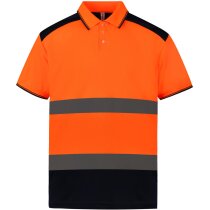 Polo Fluo 2 tonos