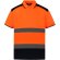 Polo con cintas de alta visibilidad para 120 g/m2 detalles en contraste