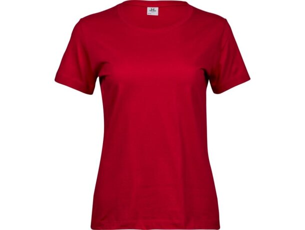 Camiseta de mujer 185 gr entallada personalizada