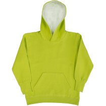 Sudadera con capucha contrastada para niños