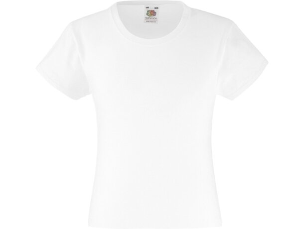 Camiseta de niña Valueweith 160 gr Girasol detalle 1
