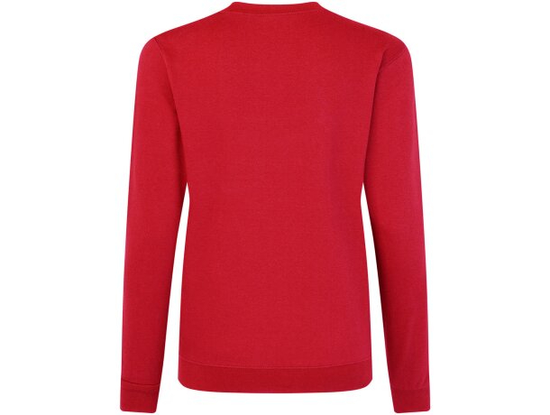 Sudadera para mujer poliéster 280 g/m2 Rojo detalle 3