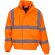 Bomber fluo naranja con bandas reflectantes HVP211