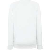 Sudadera femenina algodón poliéster raglán 240g