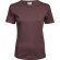 Camisetas de mujer manga corta algodón orgánico 220 g/m2 Interlock Rojo brillante