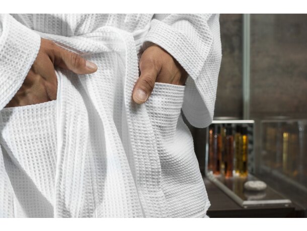 constance Waffle Pique Bath Robe