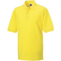 Polo de hombre manga corta tejido piqué 200 gr blanco Polo de hombre manga corta tejido piqué 200 gr blanco