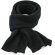 Bufanda sublimada poliacrílico negro suave Classic