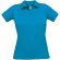 Polo para mujer grabado manga corta 100% algodón preencogido 180 g/m2 Atolón
