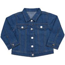 Chaqueta Denim Rocks algodón orgánico diseño azul