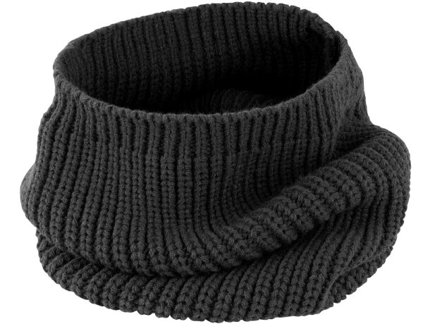 Gorro bordado Snood Whistler acrílico protección cuello orejas Morado detalle 2