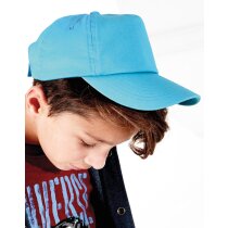 Gorra para niños en colores lisos personalizada blanca barata Gorra para niños en colores lisos personalizada blanca barata