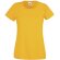 Camiseta Valueweight de mujer 160 gr amarillo