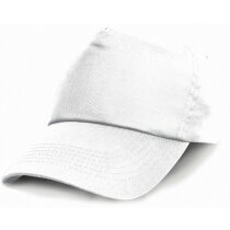 Gorra sencilla de color liso y 5 paneles personalizada blanca Gorra sencilla de color liso y 5 paneles personalizada blanca