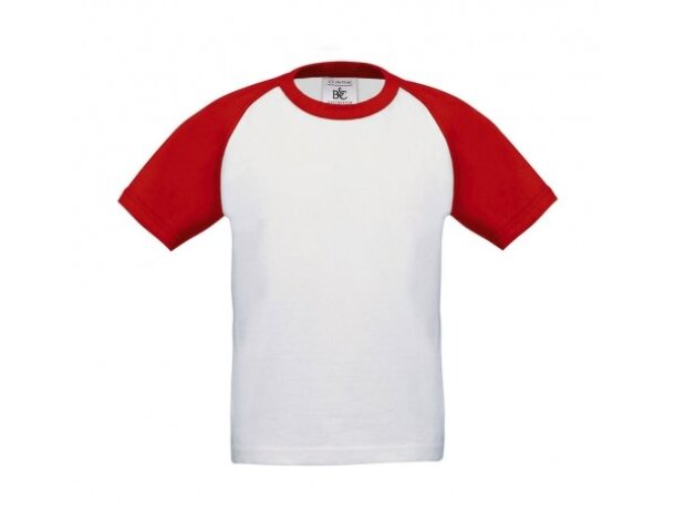 Camiseta de niño baseball 185 gr