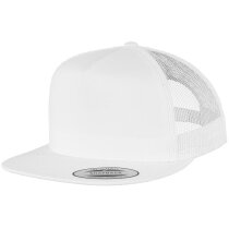 Gorra plana para publicidad de poliéster 205 g/m2