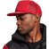 Gorra Foam trucker con visera plana. Ideal para merchandising corporativo Rojo detalle 4