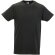 Camiseta sencilla 135 gr personalizada negra