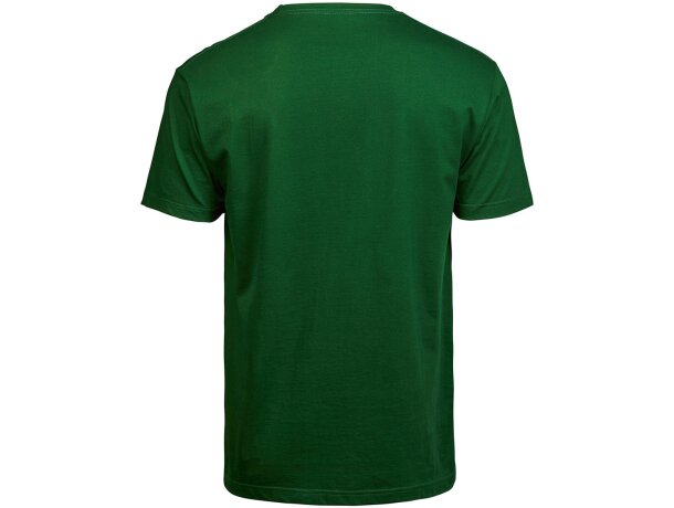 Camiseta de hombre 185 gr Verde bosque detalle 1