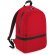 Mochila infantil poliéster con bolsillo delantero Rojo clasico