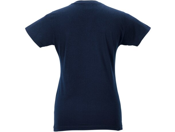 Camiseta de mujer algodón liso 135 gr con logo