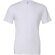 Camiseta técnica manga corta de hombre 135 gr Blanco