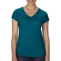 Camiseta de mujer 160 gr cuello en V Camiseta de mujer 160 gr cuello en V