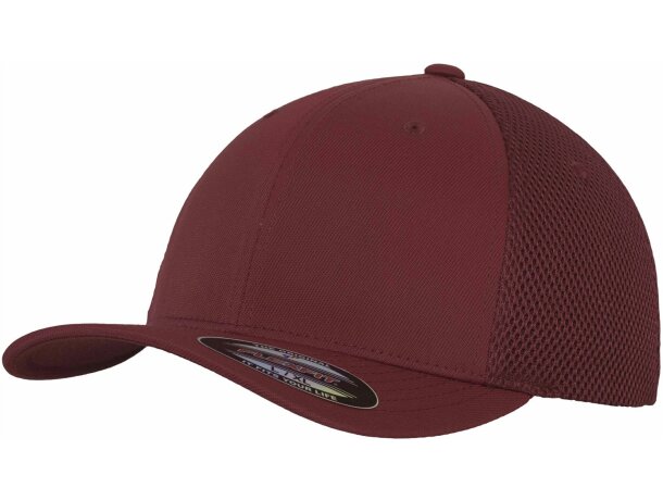 Gorra de colores lisos con rejilla trasera para empresas