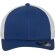 Gorra transpirable combinada personalizada azul