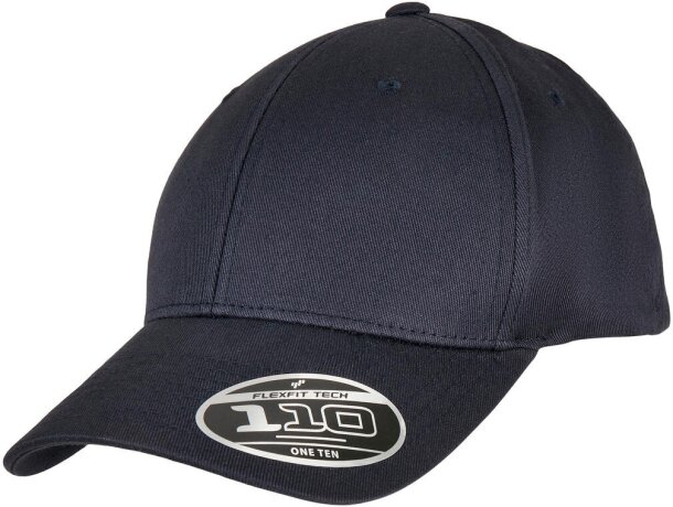 Gorra orgánica 110 Oxford marino detalle 4