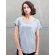 Camiseta Holgada mujer Gris escarchado detalle 2