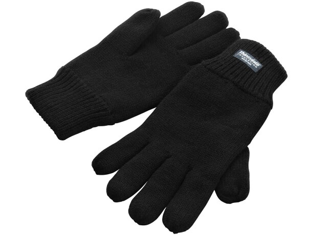 Guantes térmicos Thinsulate con aislante y forro polar tricot Carbon detalle 1