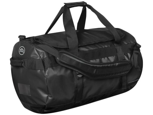 Mochila Atlantis WP Medium PVC impermeable 89 litros deportiva Rosa fuerte/negro detalle 2