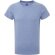 Camiseta de tejido mixto para niños personalizada azul claro