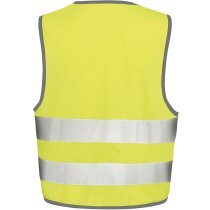 Chaleco de niño de alta visibilidad en poliester personalizado Chaleco de niño de alta visibilidad en poliester personalizado