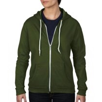 Sudadera con capucha y cremallera entera para mujeres Sudadera con capucha y cremallera entera para mujeres