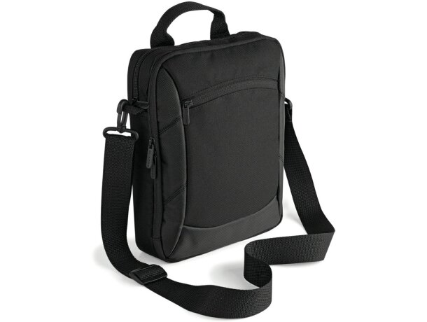 Bolsa de ejecutivo con medida para tablet personalizada negra Bolsa de ejecutivo con medida para tablet personalizada negra