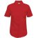 Popeline Bluse personalizado rojo