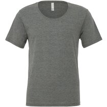 Camiseta Cuello Ancho hombre gris claro Camiseta Cuello Ancho hombre gris claro