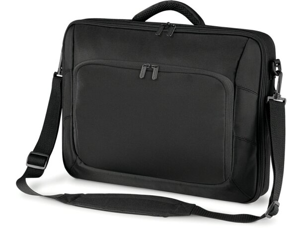 Cartera portadocumentos con bolsillos personalizada negra Cartera portadocumentos con bolsillos personalizada negra