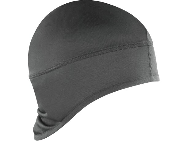 Gorro transpirable de polietser Negro detalle 1