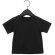 Camiseta Baby manga corta Negro