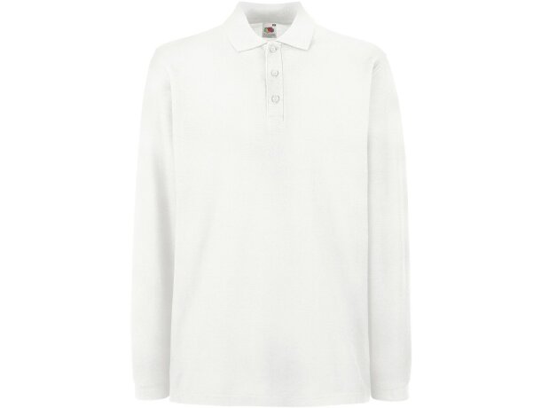 Polo de manga larga unisex 180 gr grabado