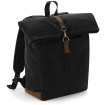 Mochila para profesores con logotipo 100% algodón con detalles en cuero