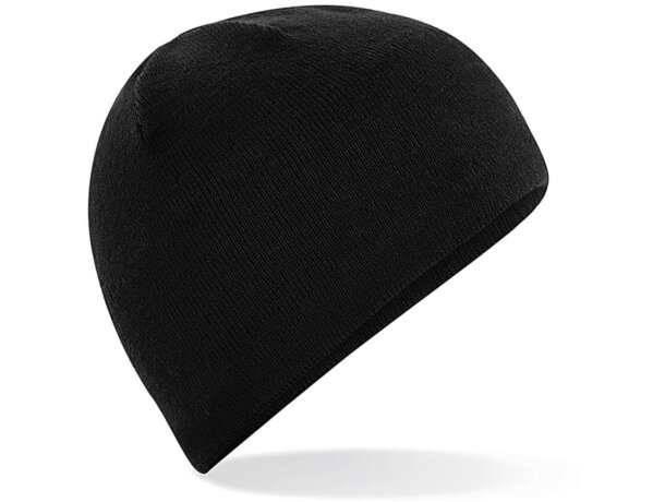Gorro Active Performance tejido lana poliacrílico transpirable Marino francés detalle 4