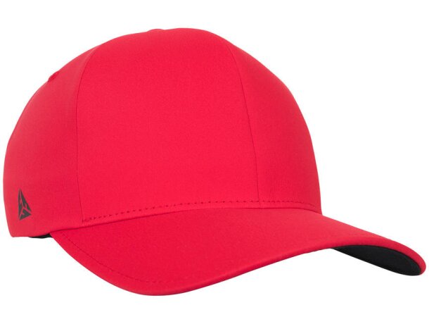 Gorra delta flexfit: comodidad y estilo en un solo modelo Rojo detalle 2