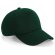 Gorra ecológica de 5 paneles Verde botella