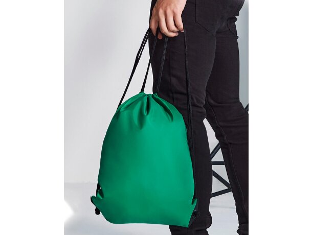 Bolsa mochila con cuerdas de poliéster impermeable para empresas